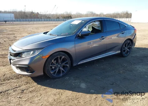 2020 Honda Civic Sport z USA, uszkodzony, nr VIN 19XFC2F84LE211076
